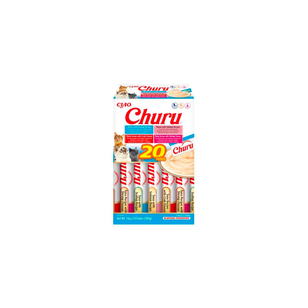 Churu gato variedades marisco