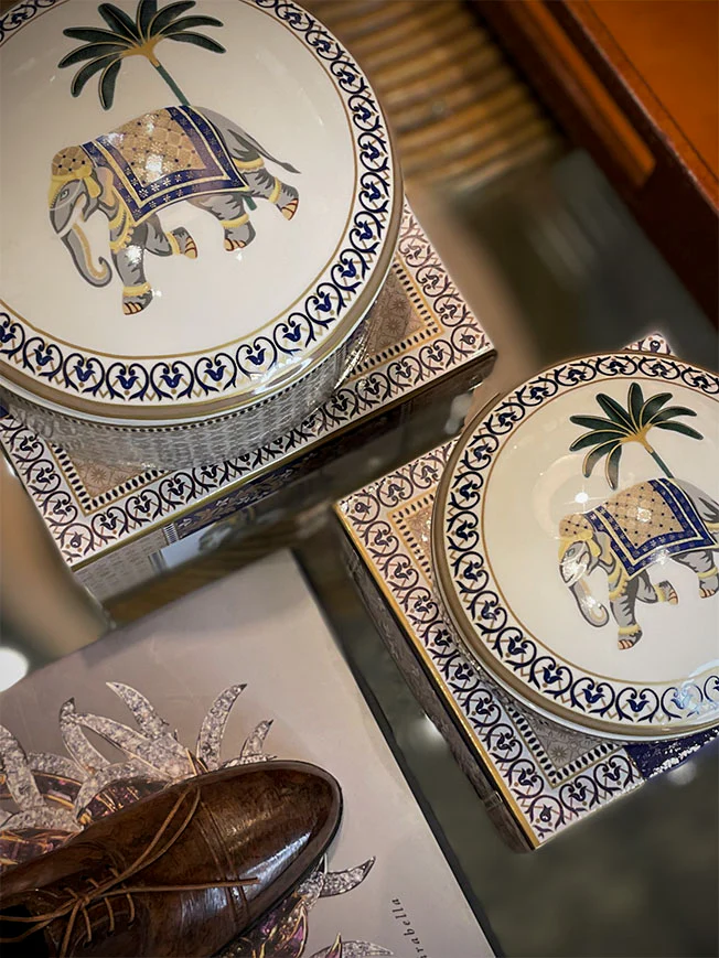 Caja Joyero de Porcelana Grande 'Luxury Living' - Jaipur - Imagen 2